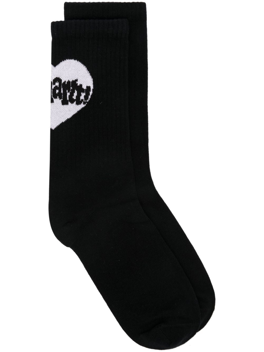 Carhartt WIP Amour logo-intarsia socks - Black von Carhartt WIP