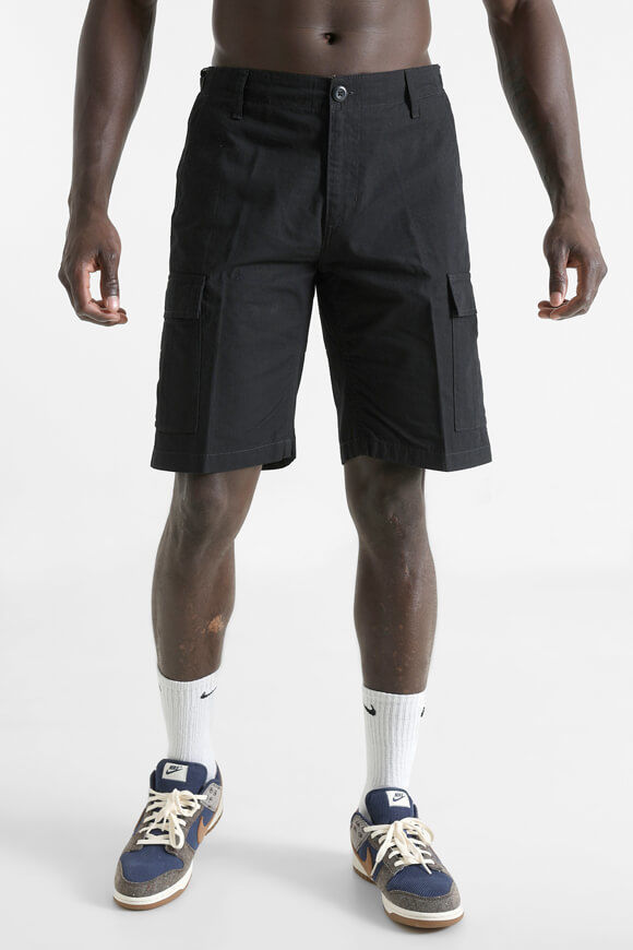 Carhartt WIP Aviation Cargoshorts | Black Rinsed | Herren  | 29 von Carhartt WIP