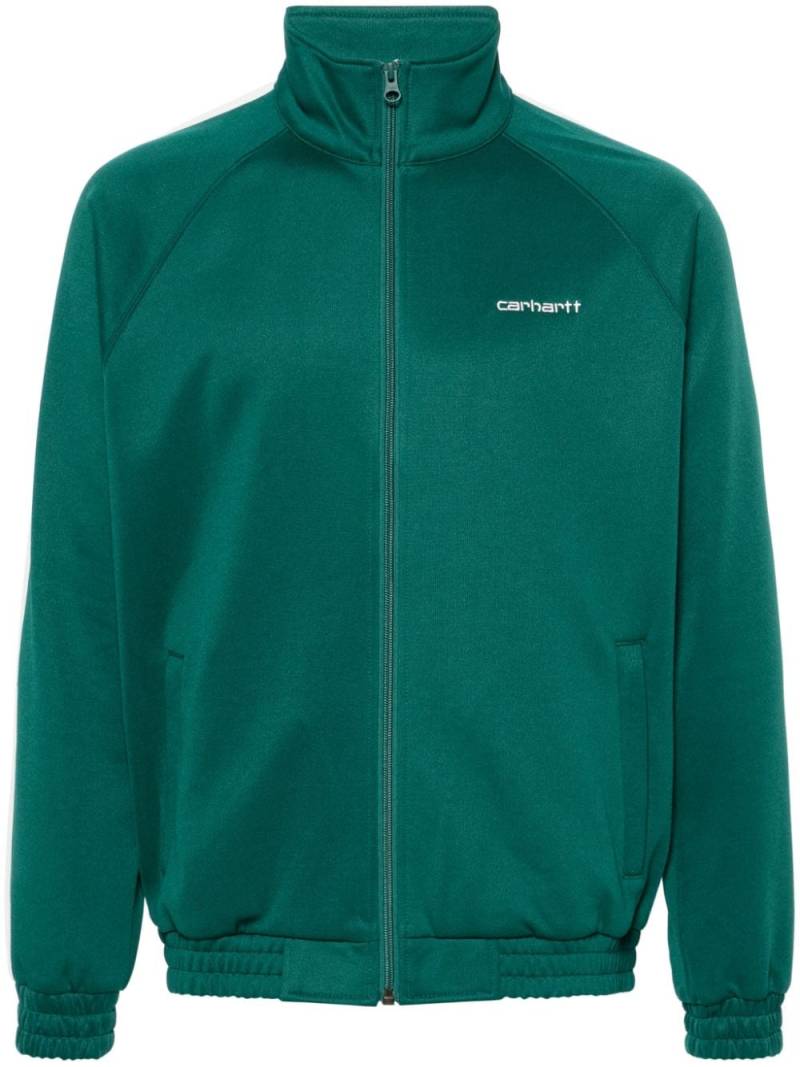 Carhartt WIP Benchill logo-embroidered track jacket - Green von Carhartt WIP