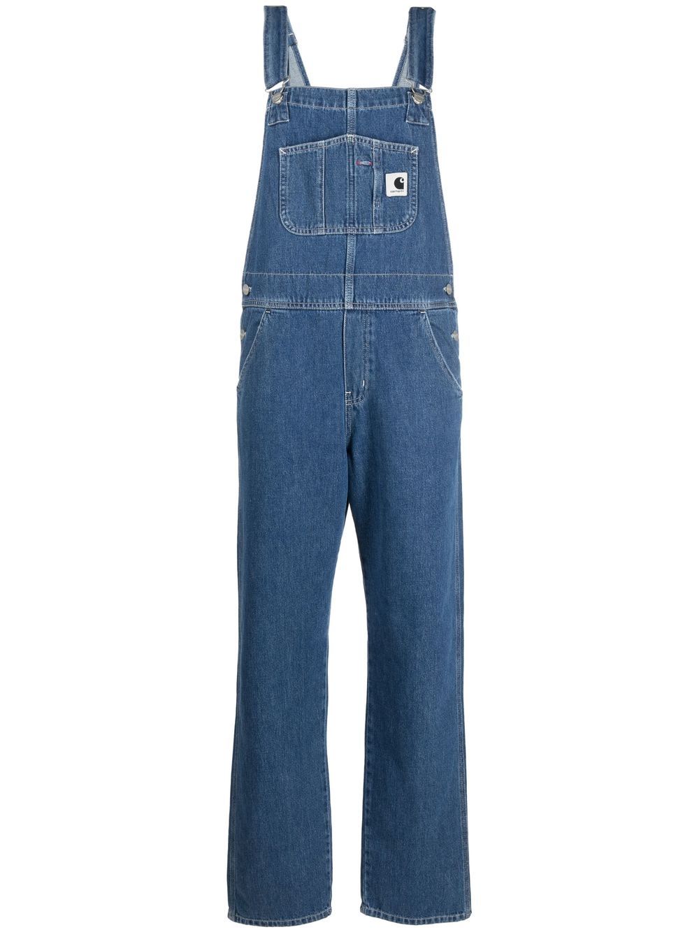 Carhartt WIP Bib straight-leg overalls - Blue von Carhartt WIP