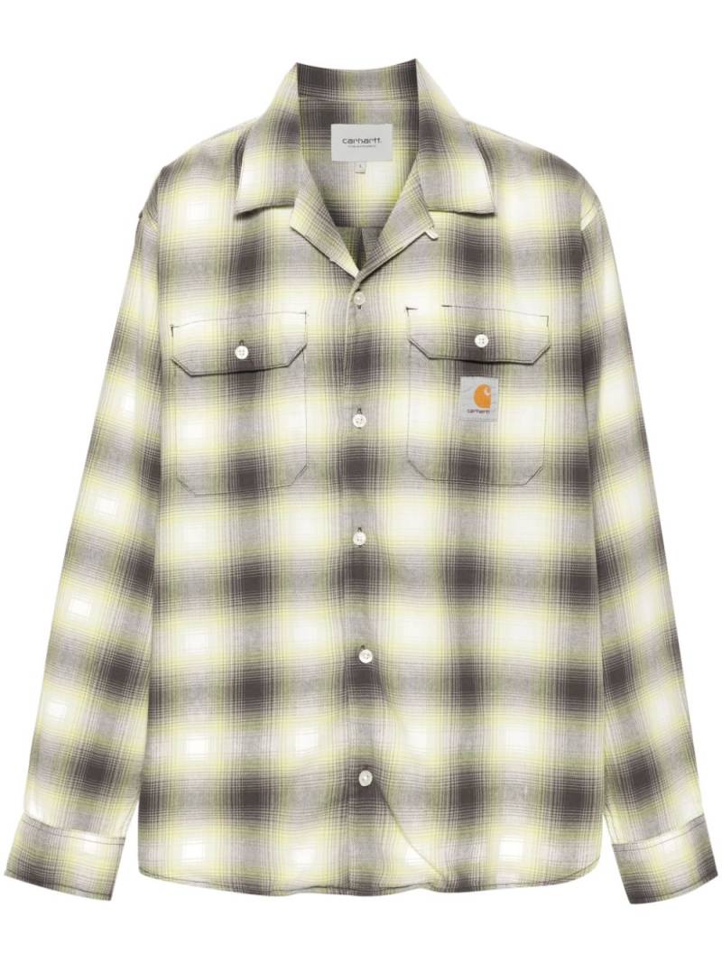 Carhartt WIP Blanchard cotton shirt - Grey von Carhartt WIP