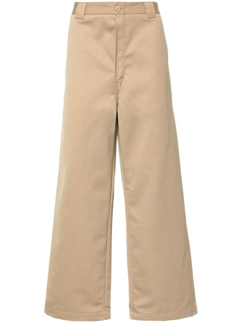 Carhartt WIP Brooker logo-patch trousers - Neutrals von Carhartt WIP