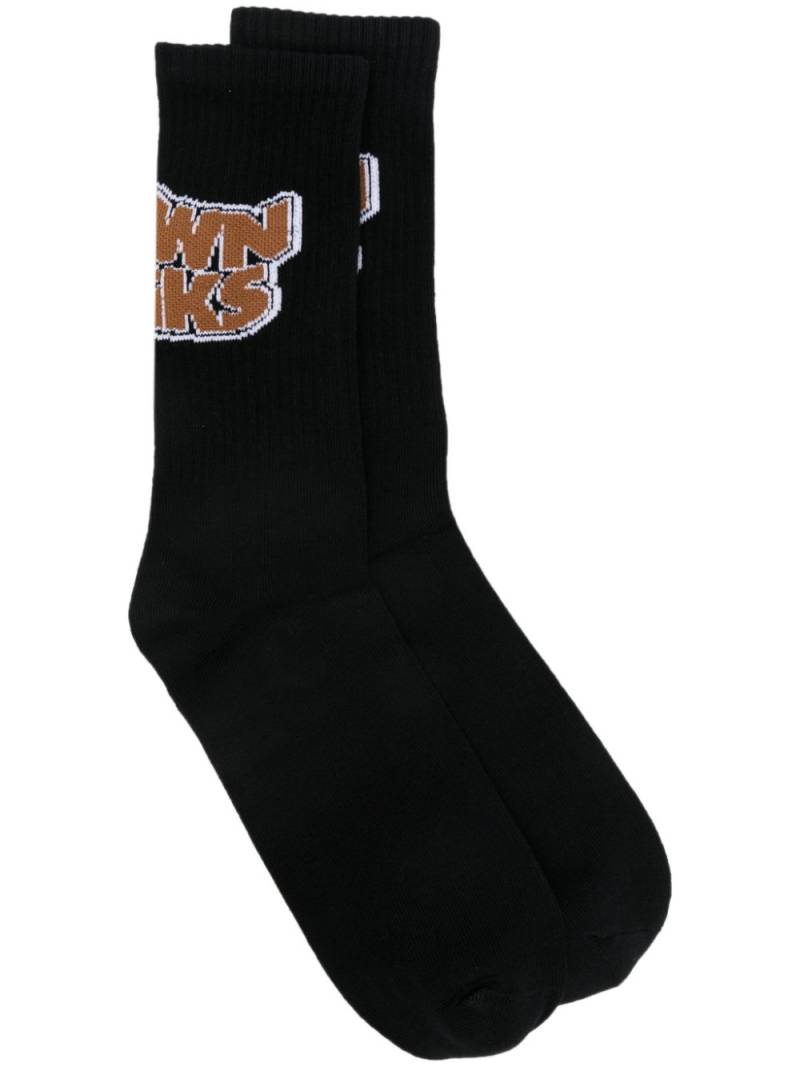 Carhartt WIP Brown Ducks socks - Black von Carhartt WIP