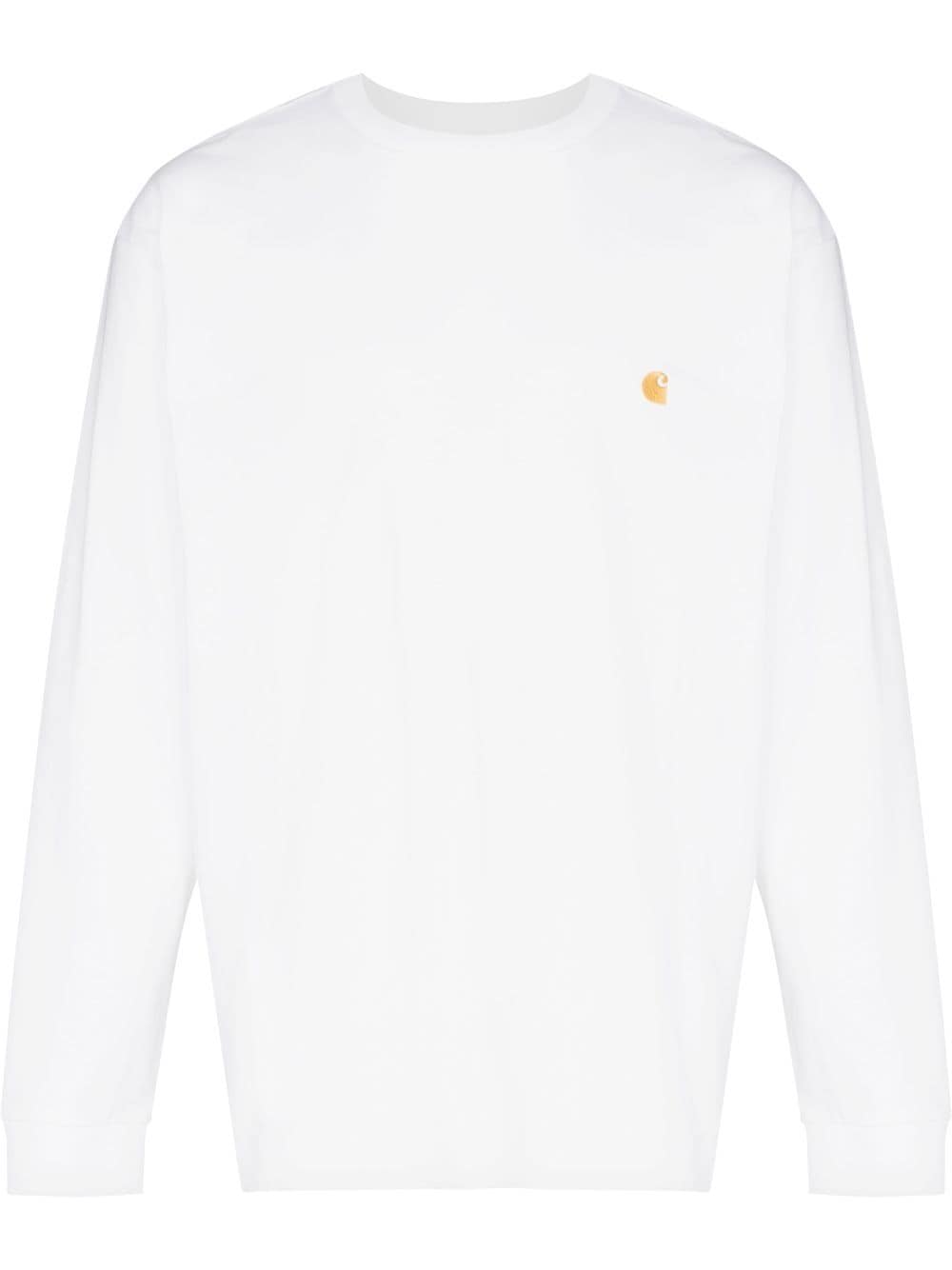 Carhartt WIP Chase long-sleeved T-shirt - White von Carhartt WIP