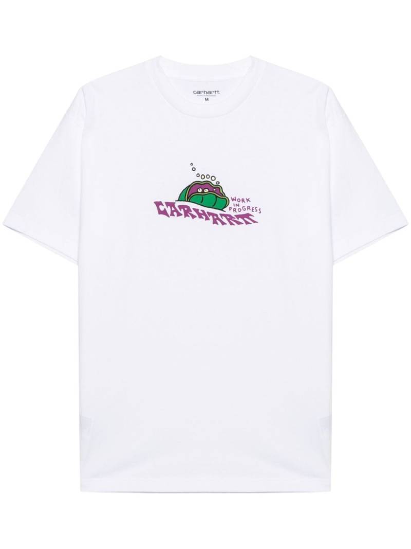 Carhartt WIP Clam organic cotton T-shirt - White von Carhartt WIP