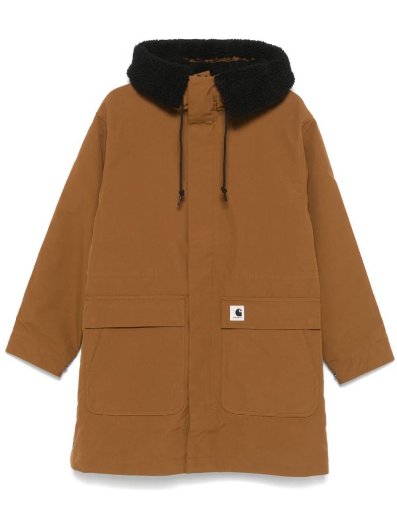 Carhartt WIP Clarton parka coat - Brown von Carhartt WIP