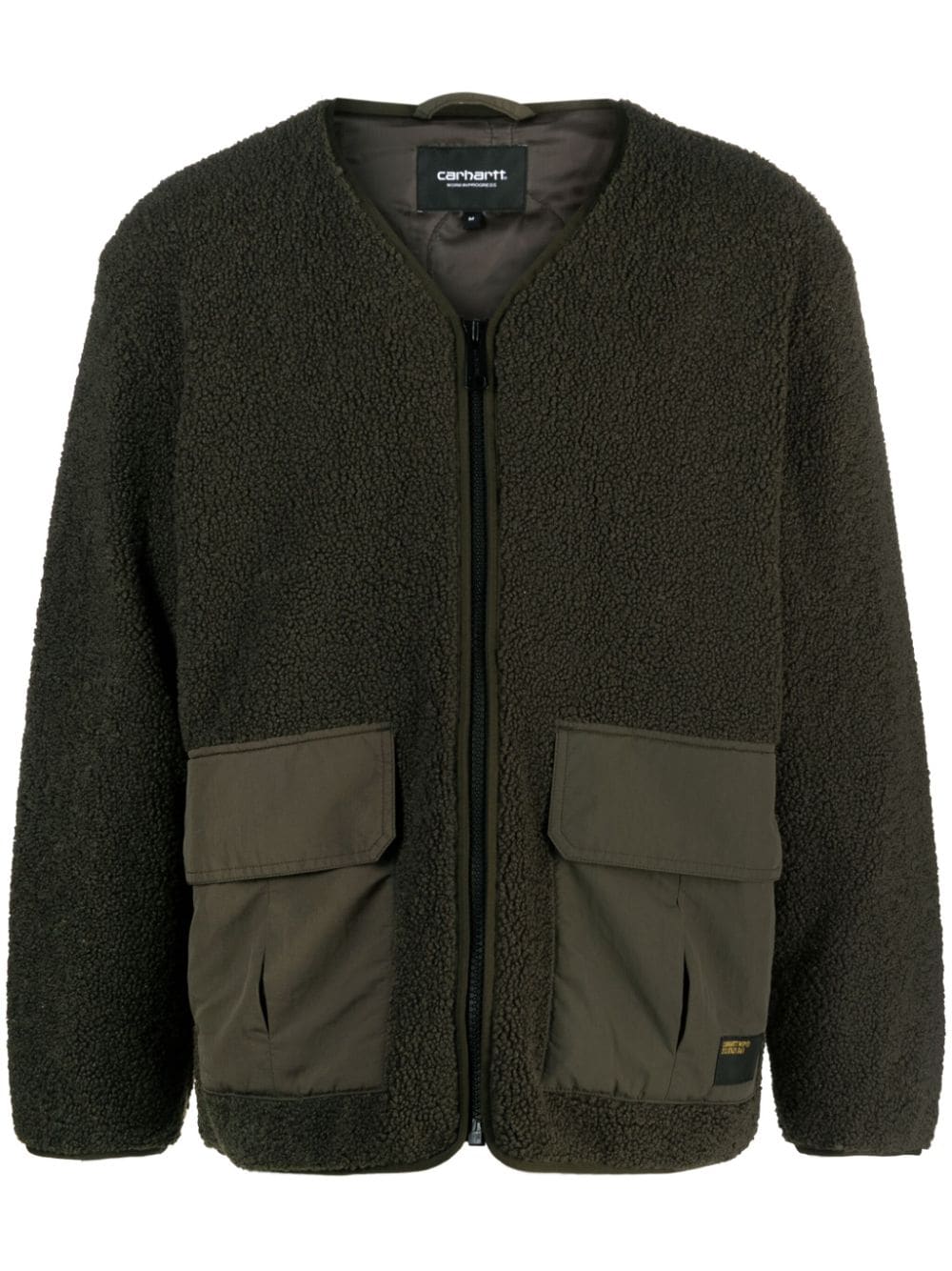 Carhartt WIP Devin Liner panelled fleece jacket - Green von Carhartt WIP