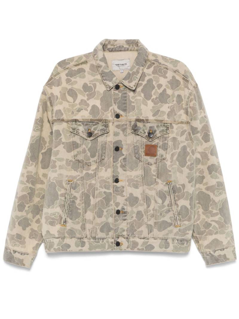 Carhartt WIP Duck Helston shirt jacket - Green von Carhartt WIP