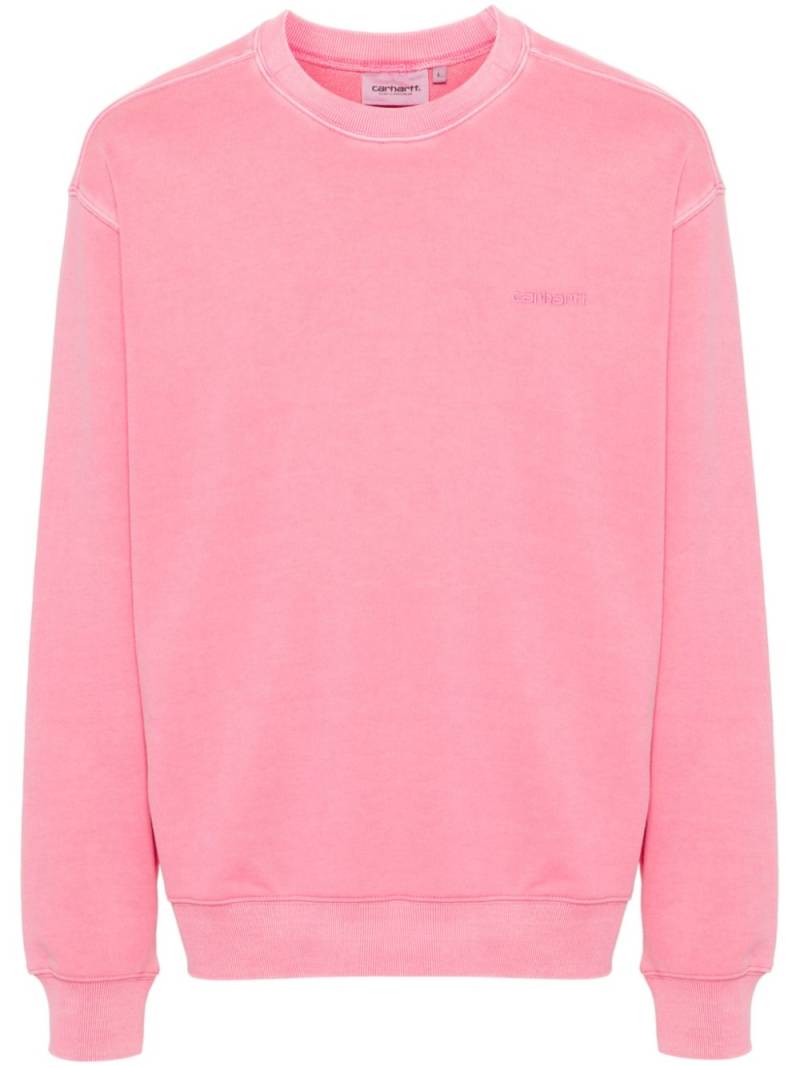 Carhartt WIP Duster Script logo-embroidered sweatshirt - Pink von Carhartt WIP