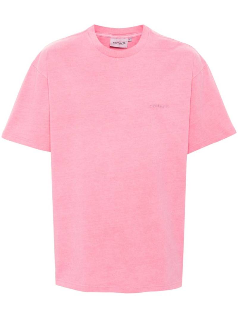 Carhartt WIP Duster logo-embroidered T-shirt - Pink von Carhartt WIP