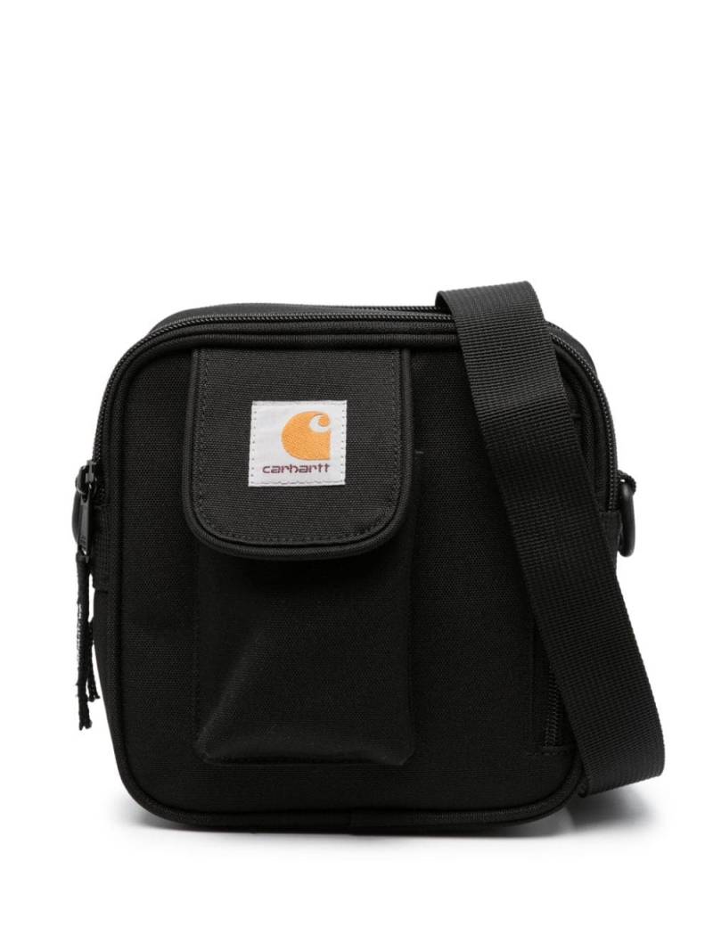 Carhartt WIP Essentials logo-patch messenger bag - Black von Carhartt WIP