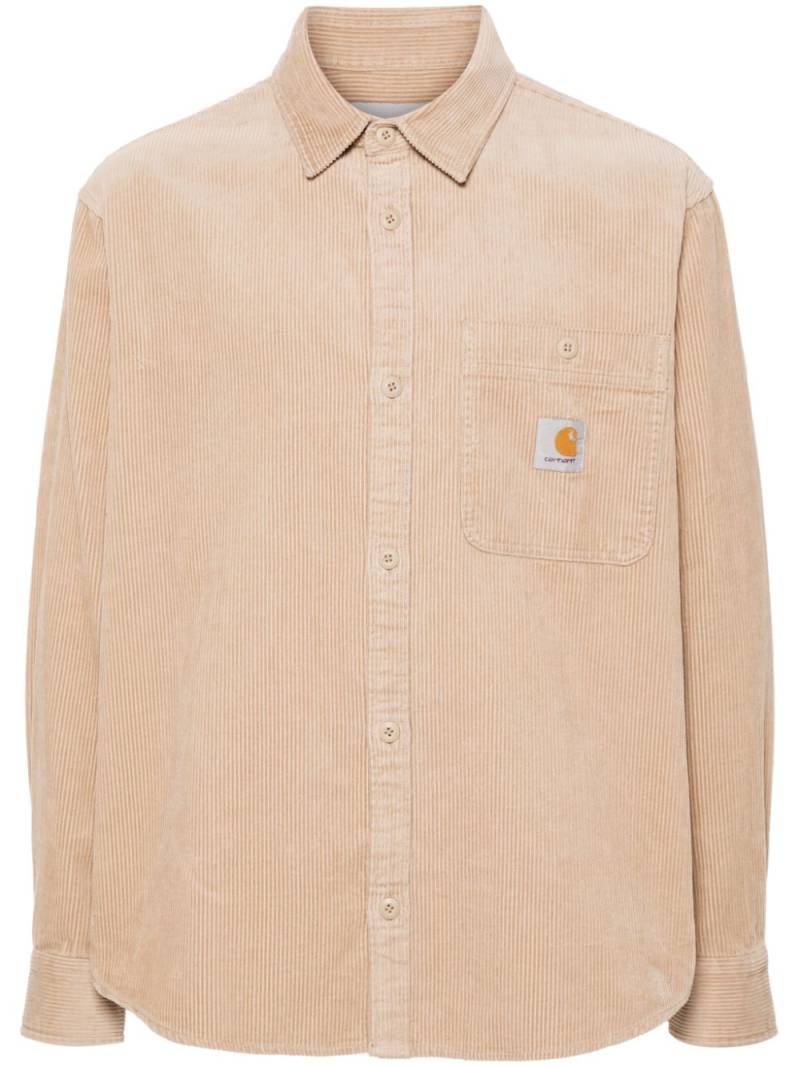 Carhartt WIP Flint shirt - Neutrals von Carhartt WIP