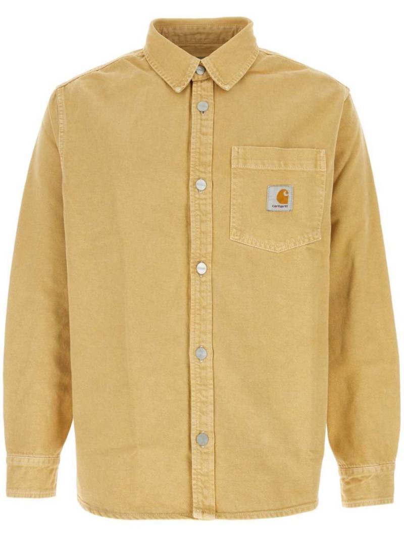 Carhartt WIP George shirt - Yellow von Carhartt WIP