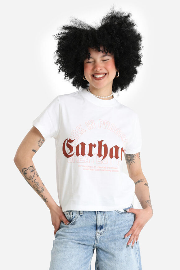 Carhartt WIP Greatest Hits T-Shirt | White | Damen  | XS von Carhartt WIP