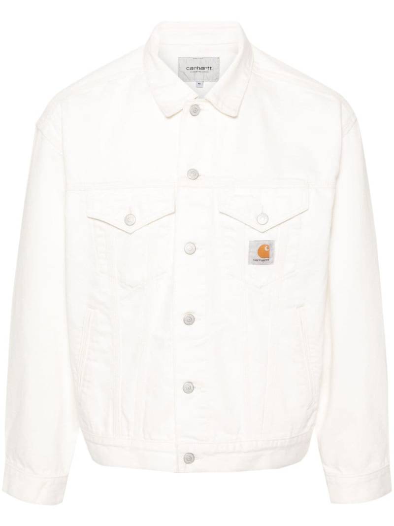 Carhartt WIP Helston denim jacket - White von Carhartt WIP