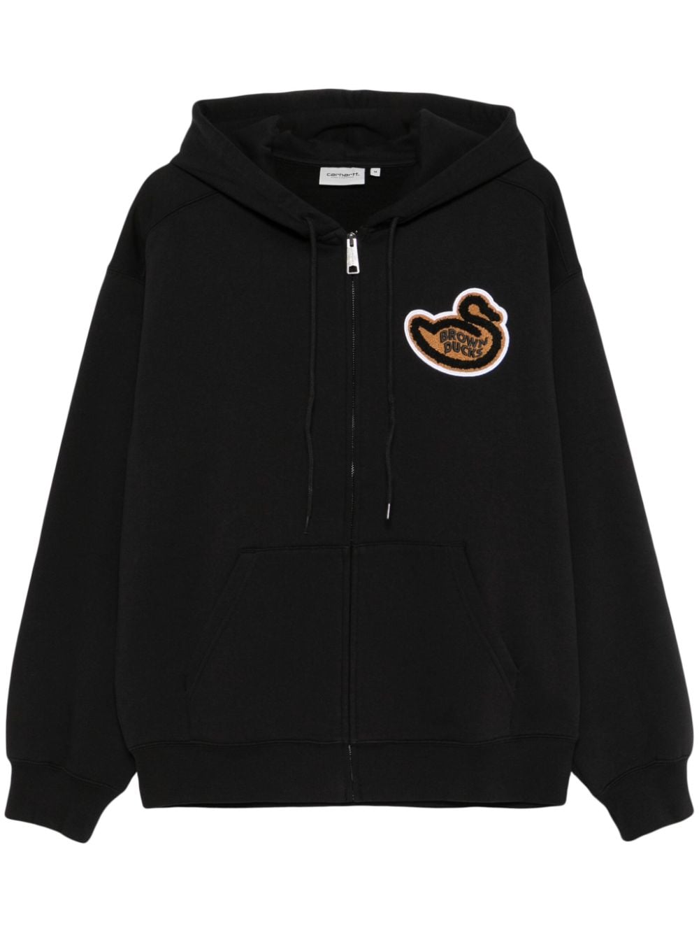 Carhartt WIP Hooded Brown Ducks jacket - Black von Carhartt WIP