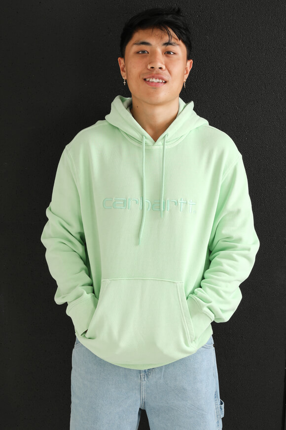 Carhartt WIP Kapuzensweatshirt | Pale Spearmint | Herren  | M von Carhartt WIP