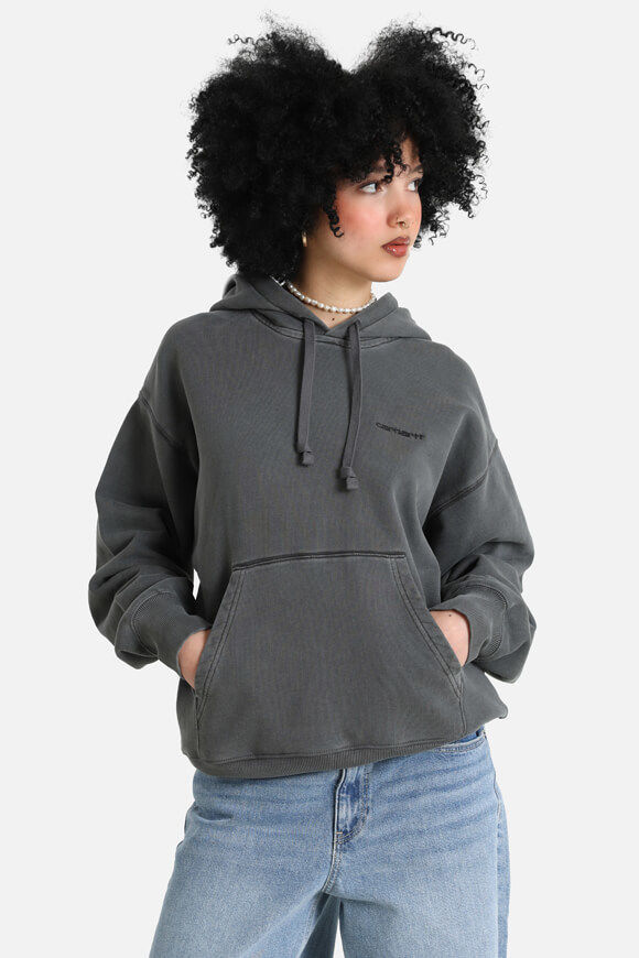 Carhartt WIP Lumo Kapuzensweatshirt | Black Garment Dyed | Damen | S Carhartt WIP Lumo Kapuzensweatshirt | Black Garment Dyed | Damen | S von Carhartt WIP