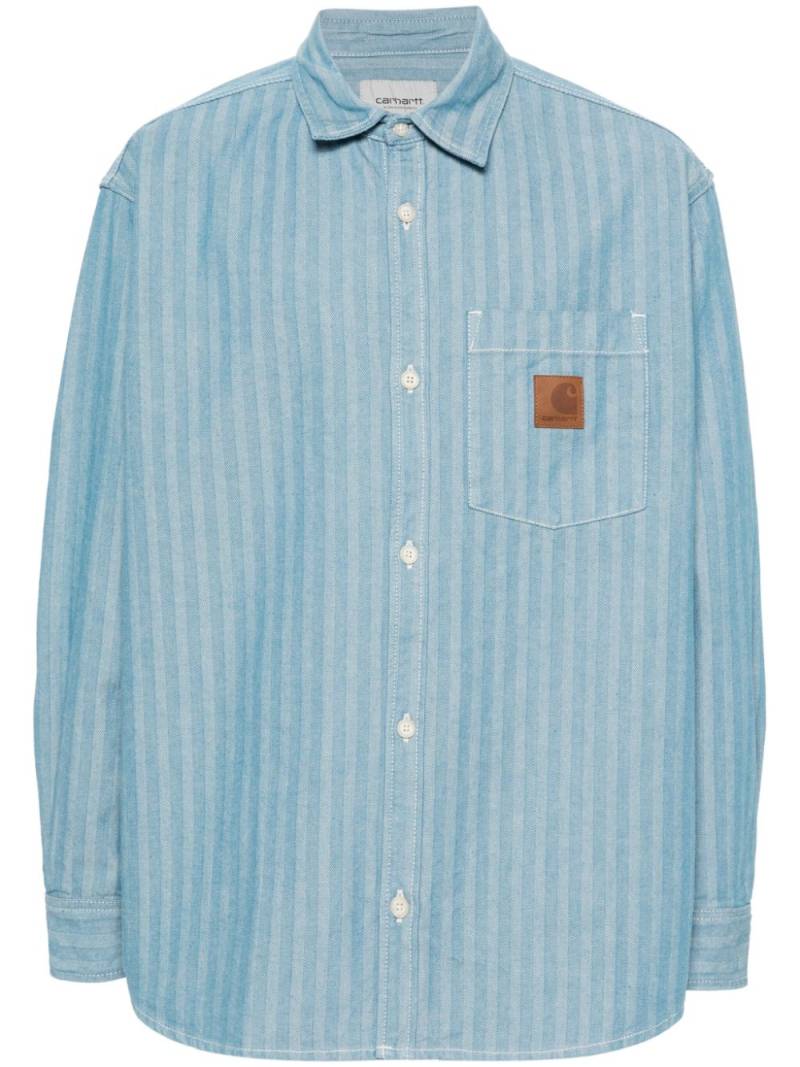 Carhartt WIP Menard shirt jacket - Blue von Carhartt WIP