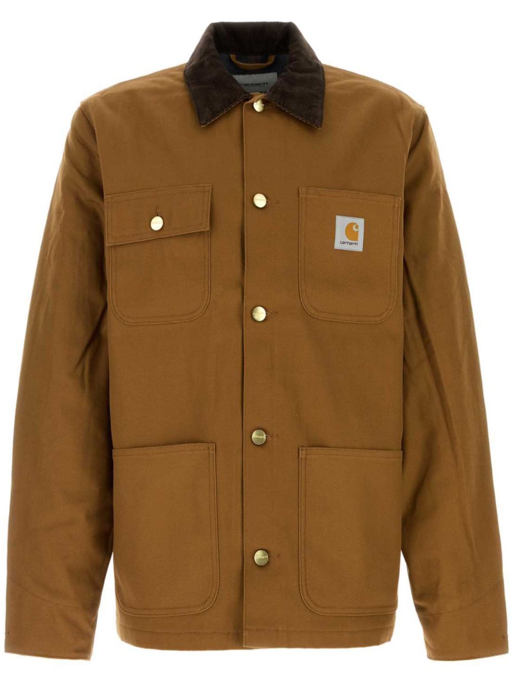 Carhartt WIP Michigan logo-patch shirt jacket - Brown von Carhartt WIP