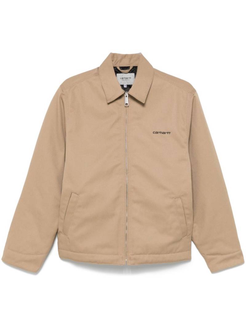 Carhartt WIP Module Script jacket - Brown von Carhartt WIP