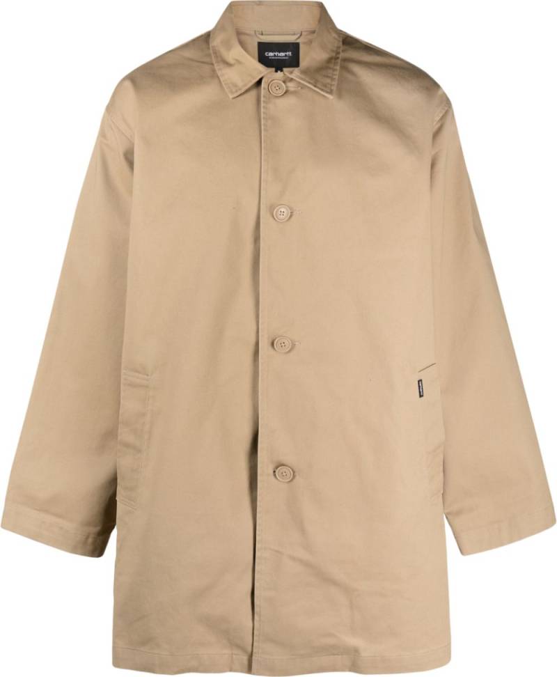 Carhartt WIP Newhaven single-breasted coat - Neutrals von Carhartt WIP