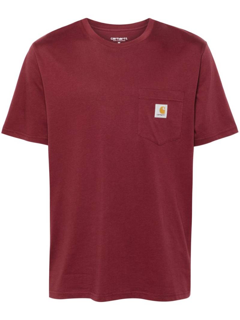 Carhartt WIP Pocket T-shirt - Red von Carhartt WIP