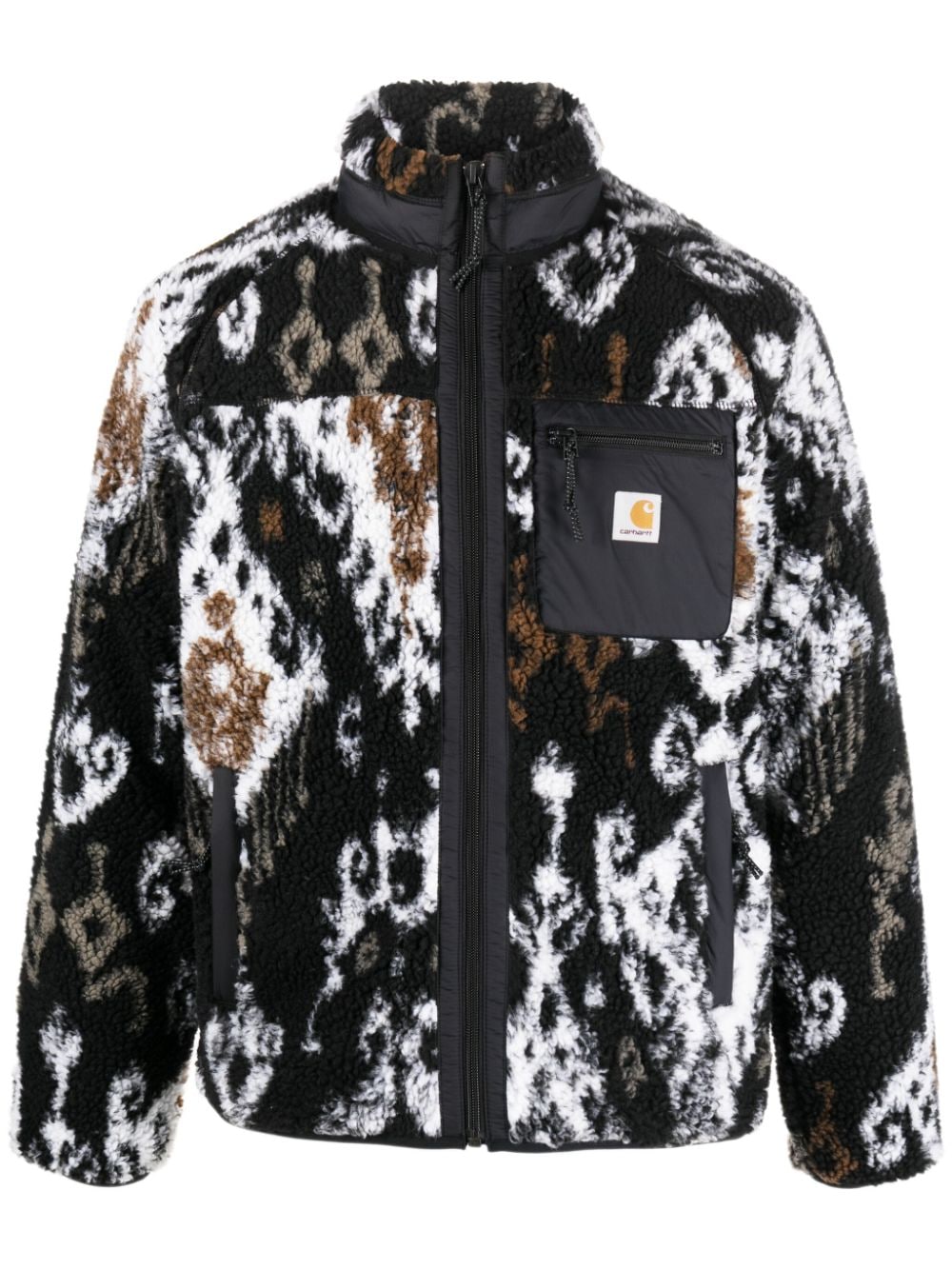 Carhartt WIP Prentis Liner camouflage fleece jacket - Black von Carhartt WIP