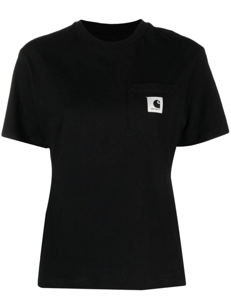 Carhartt WIP S/S Pocket organic-cotton T-Shirt - Black von Carhartt WIP