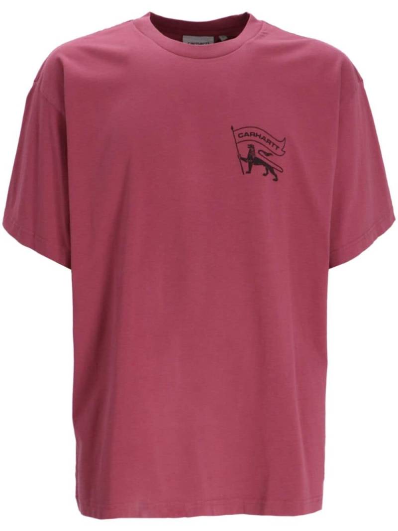 Carhartt WIP S/S Stamp T-shirt - Pink von Carhartt WIP