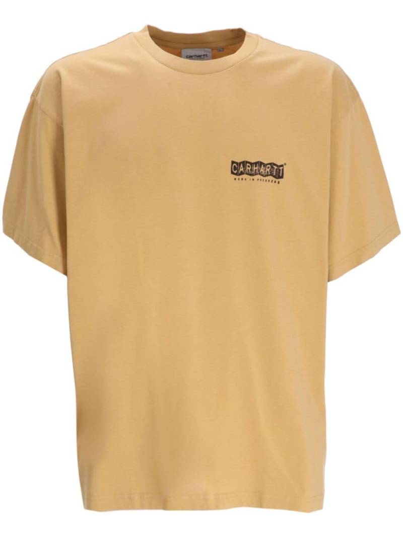 Carhartt WIP S/S Stamp T-shirt - Yellow von Carhartt WIP