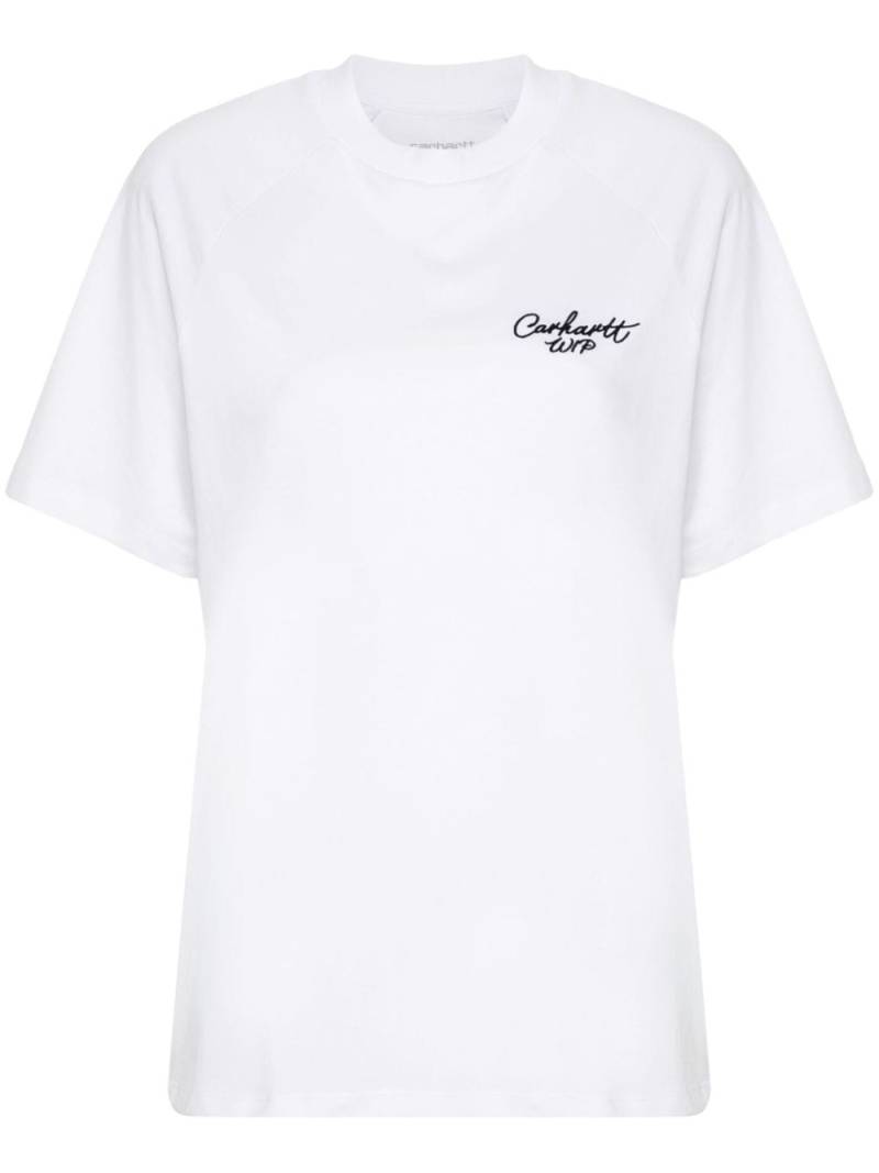 Carhartt WIP Signature T-shirt - White von Carhartt WIP