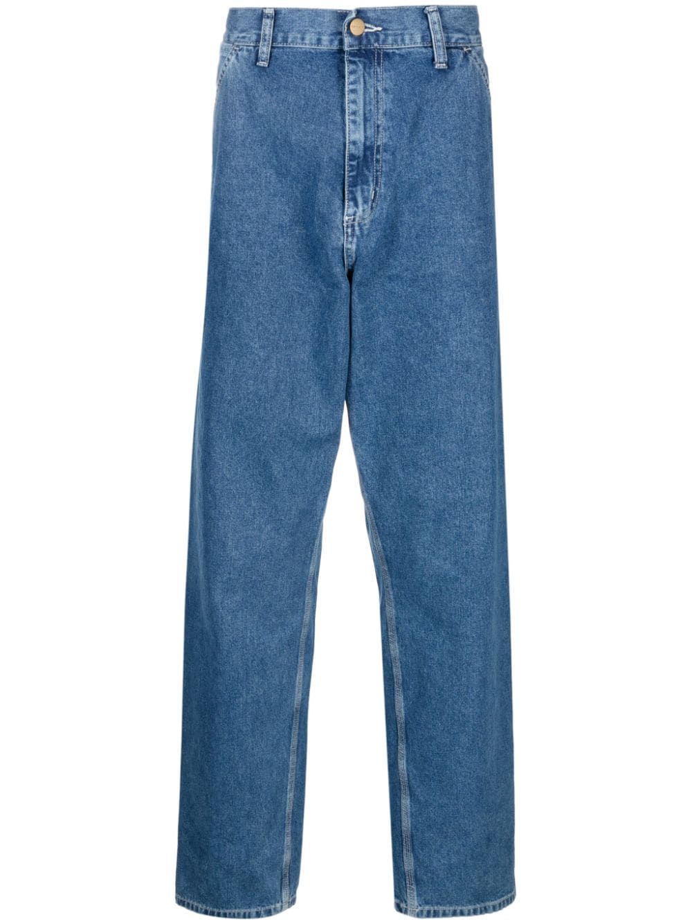 Carhartt WIP Simple mid-rise straight-leg jeans - Blue von Carhartt WIP
