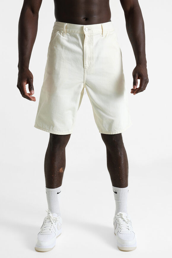 Carhartt WIP Single Knee Jeansshorts | White Rinsed | Herren  | 30 von Carhartt WIP