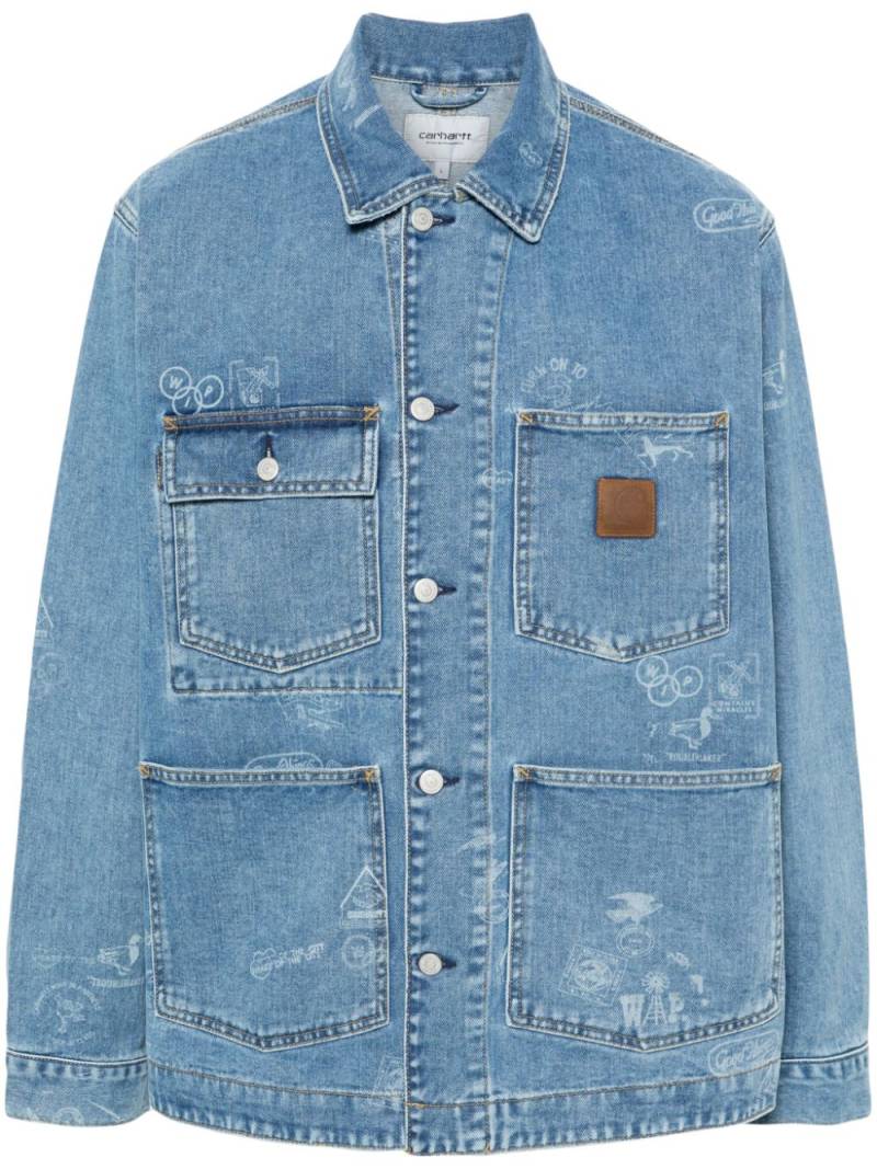 Carhartt WIP Stamp denim jacket - Blue von Carhartt WIP