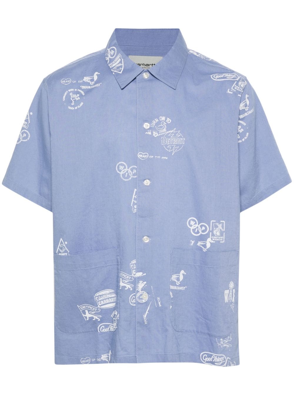 Carhartt WIP Stamp shirt - Blue von Carhartt WIP