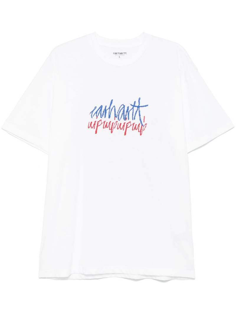 Carhartt WIP Stereo T-shirt - White von Carhartt WIP