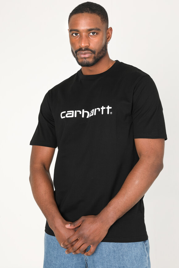 Carhartt WIP T-Shirt | Schwarz + Weiss | Herren  | XL von Carhartt WIP