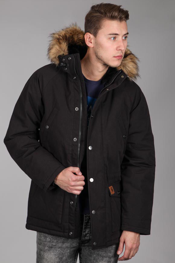 Carhartt WIP Trapper Parka | Black | Herren  | L von Carhartt WIP