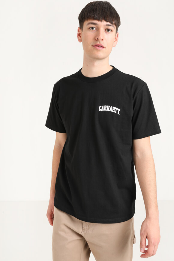 Carhartt WIP University Script T-Shirt | Black | Herren  | L von Carhartt WIP