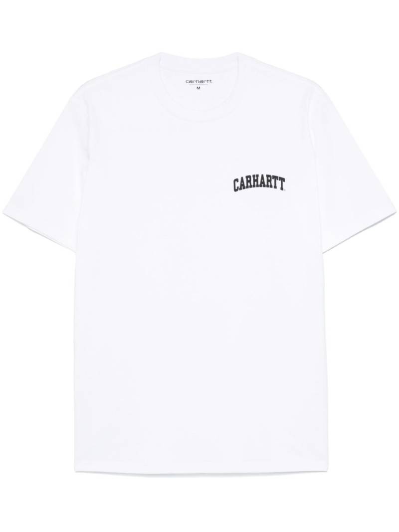 Carhartt WIP University Script T-shirt - White von Carhartt WIP