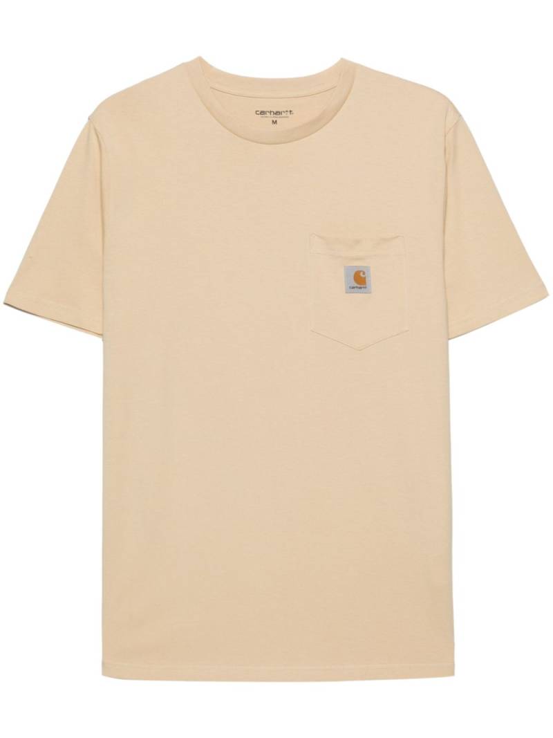 Carhartt WIP WIP Pocket cotton T-shirt - Neutrals von Carhartt WIP