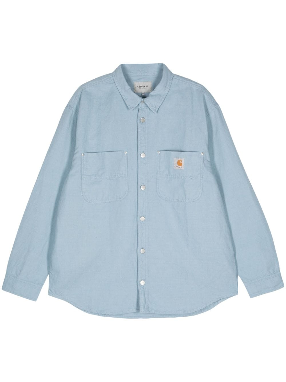 Carhartt WIP Walter logo-patch shirt jacket - Blue von Carhartt WIP