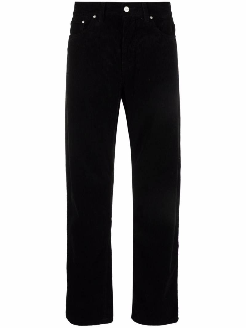 Carhartt WIP corduroy straight-leg trousers - Black von Carhartt WIP