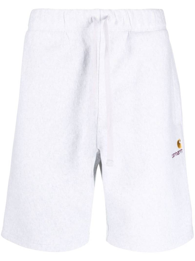 Carhartt WIP drawstring cotton-blend shorts - Grey von Carhartt WIP