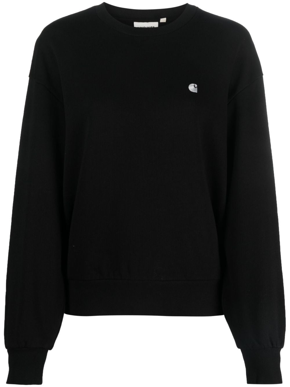 Carhartt WIP embroidered-logo cotton sweatshirt - Black von Carhartt WIP