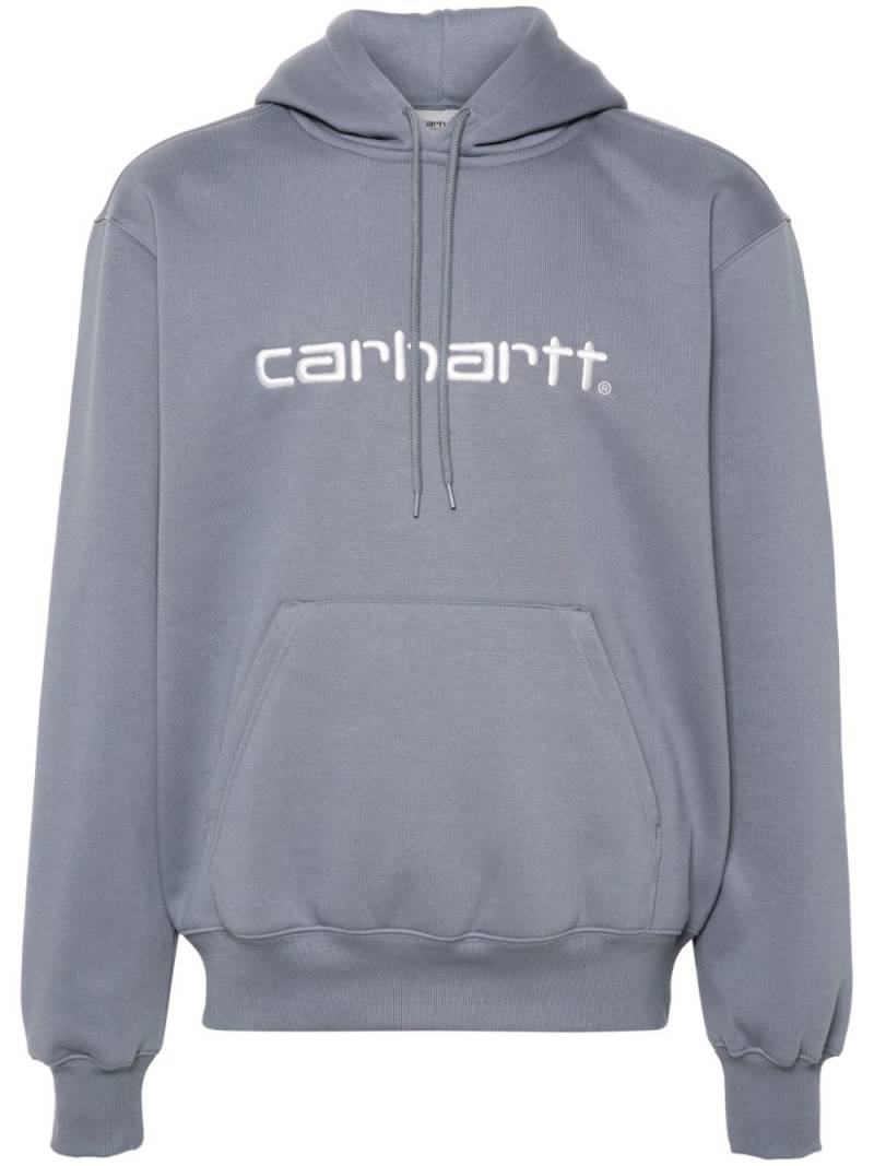 Carhartt WIP embroidered-logo hoodie - Grey von Carhartt WIP