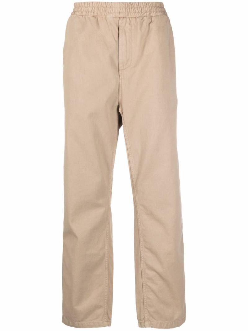 Carhartt WIP high-rise straight-leg trousers - Neutrals von Carhartt WIP