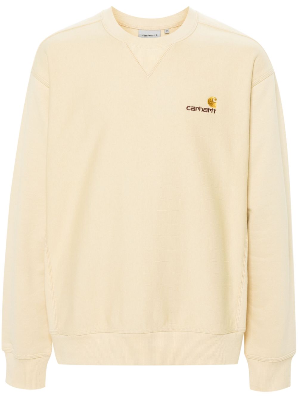 Carhartt WIP logo-embroidered cotton-blend sweatshirt - Neutrals von Carhartt WIP