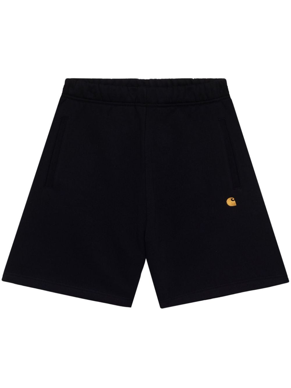 Carhartt WIP logo-embroidered elasticated-waist shorts - Black von Carhartt WIP